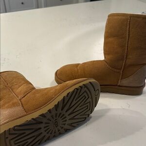 UGG Tan Ankle Boots